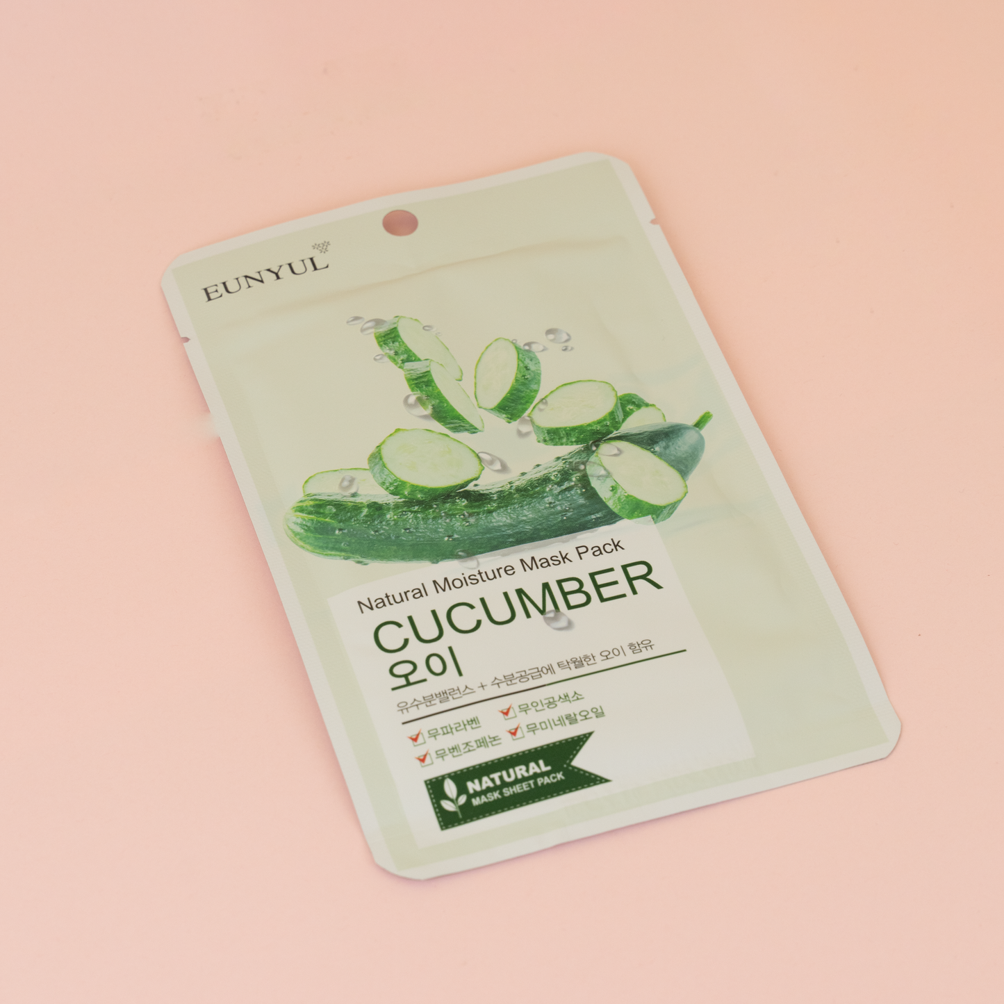 EUNYUL Natural Moisture Mask Pack CUCUMBER-22ml