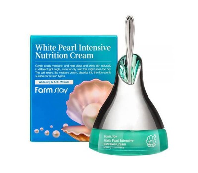 FarmStay White Pearl Intensive Nutrition Cream 50ml